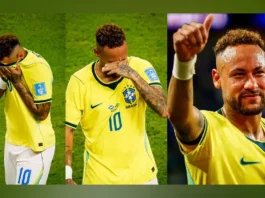 ব্রাজিলের জার্সিতে আবেগঘন প্রত্যাবর্তনে নেইমার জুনিয়র